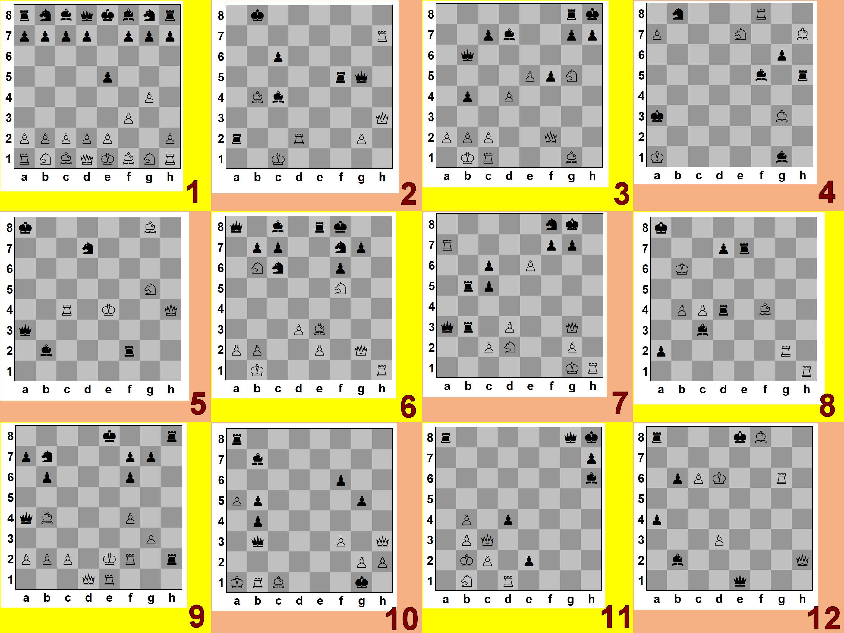 My move, Black to move SMOTHERED MATE in one.